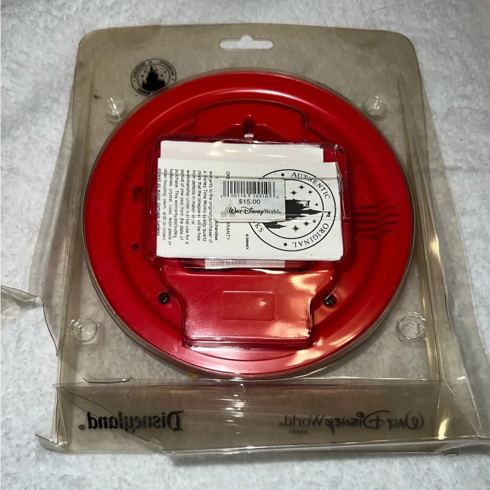 Disney’s Cars Clock, vintage, new in package but package is damaged